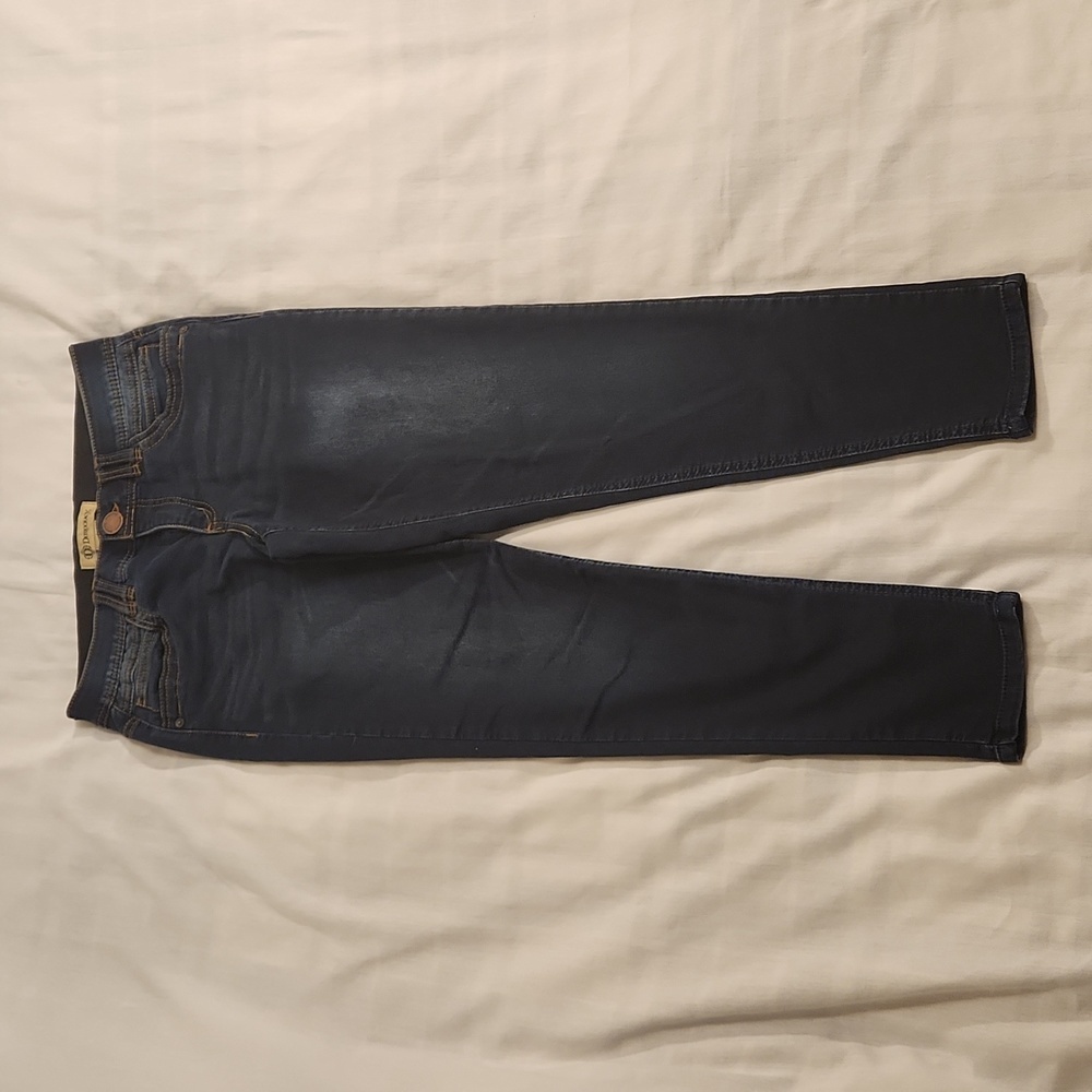 Democracy jeans Ab Technology mid rise skinny ankle women's 6 blue